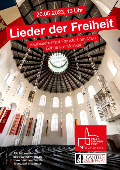 Open Air-Chorkonzert: Lieder der Freiheit – Eintritt frei
